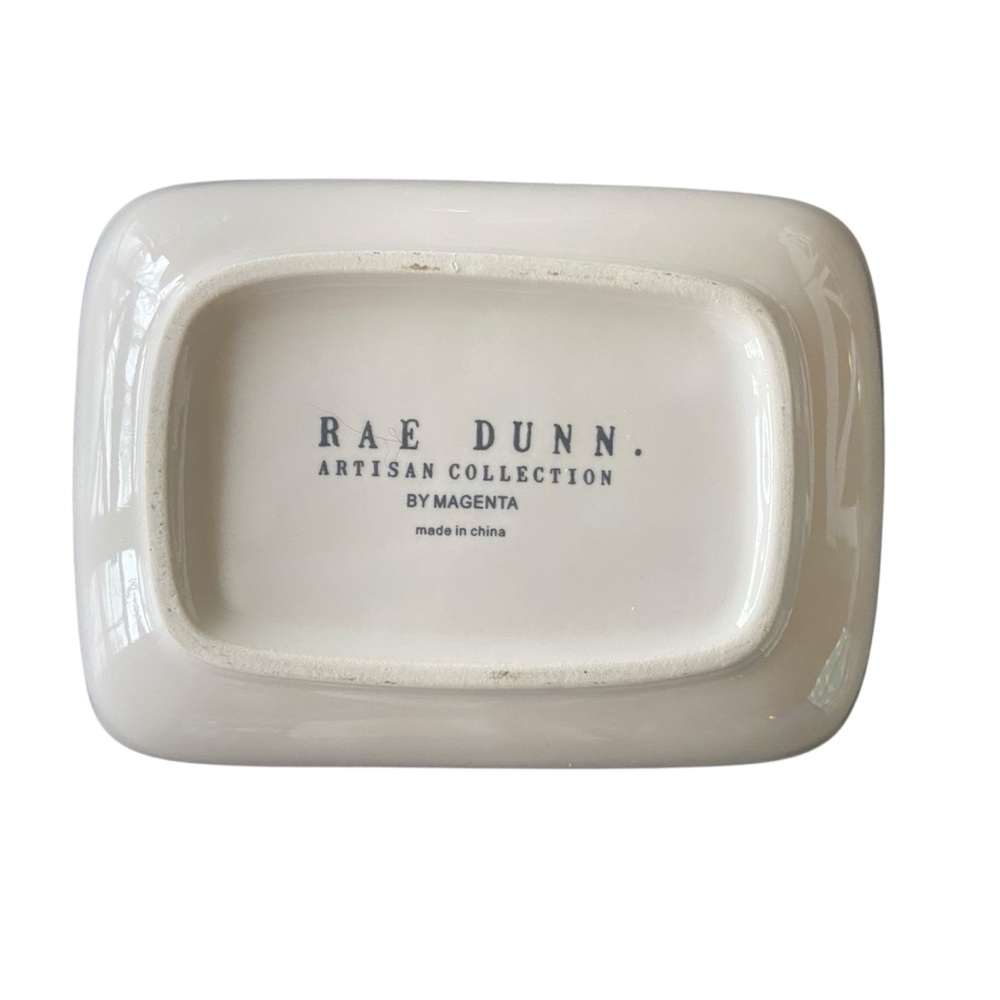 Rae Dunn Glamour Lipstick Pink White Jewelry Makeup Tray Artisan Collection - Picture 3 of 5